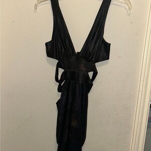 Sexy Black Sleeveless Dress